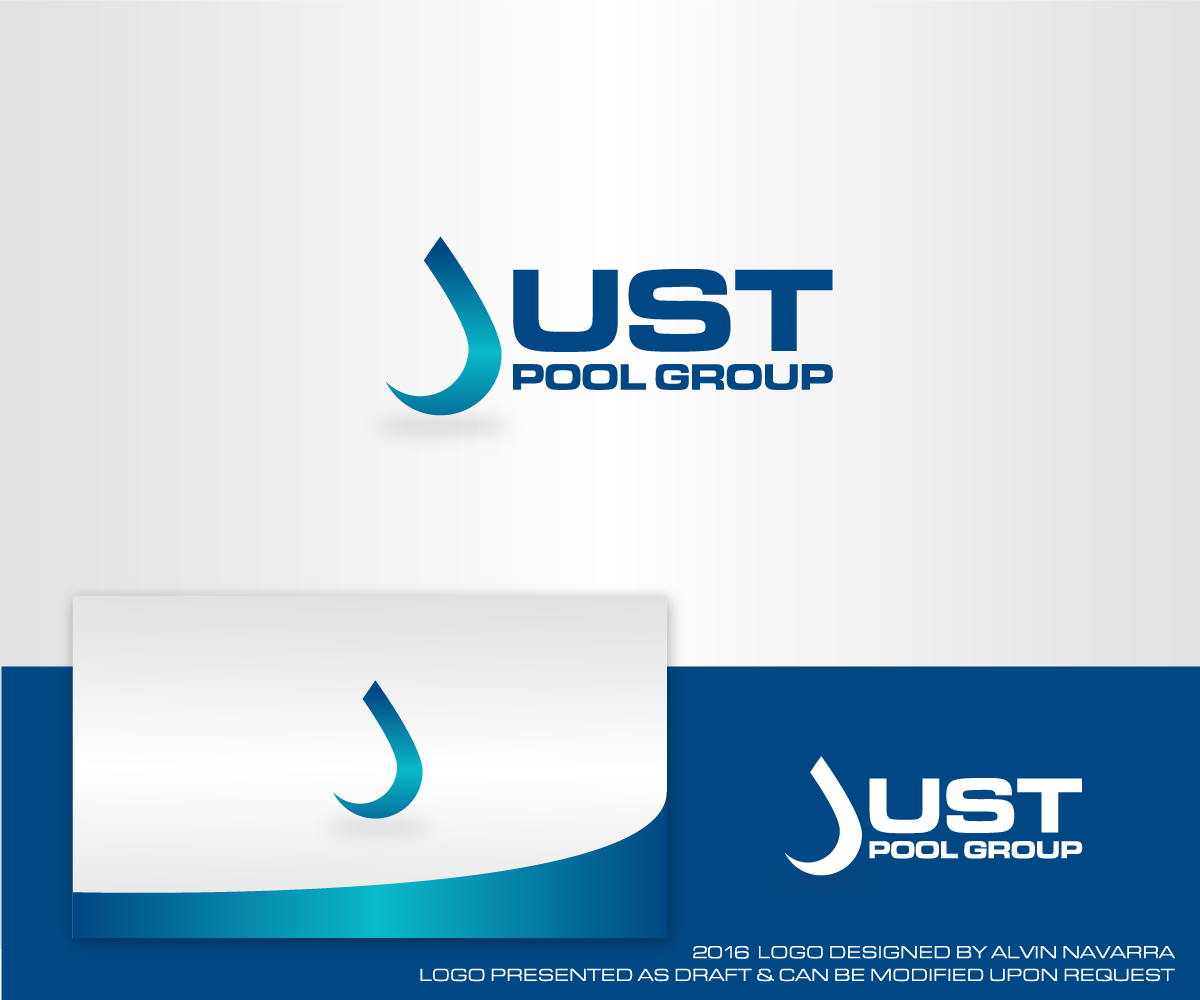 Logo Design by alvinnavarra for JUST pool group | Design #9816768