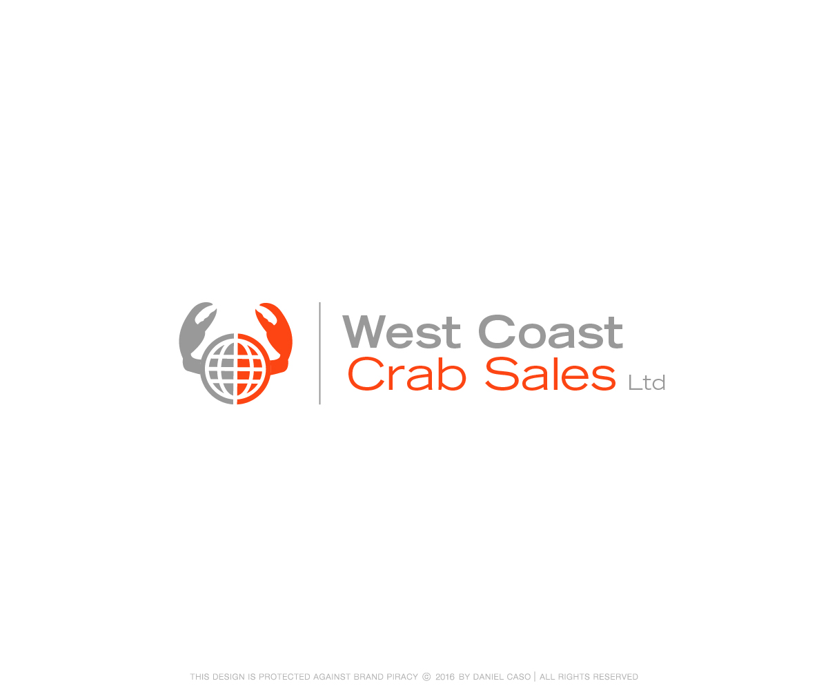 Logo Design by Daniel Caso Design for West Coast Crab Sales Ltd. | Design #9774372