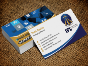 Business Card Design by Pixi Dust for International Fitness Limited | Design: #9767459