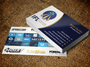 Business Card Design by Pixi Dust for International Fitness Limited | Design: #9851901