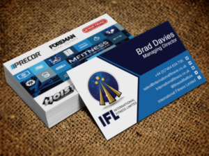 Business Card Design by Pixi Dust for International Fitness Limited | Design: #9851903