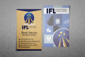 Business Card Design by Lanka Ama for International Fitness Limited | Design: #9767430