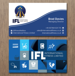 Business Card Design by Lanka Ama for International Fitness Limited | Design: #9791811