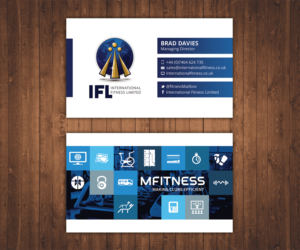 Business Card Design by Stylez Designz for International Fitness Limited | Design: #9838553
