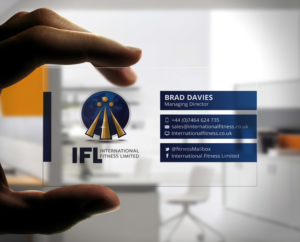 Business Card Design by Stylez Designz for International Fitness Limited | Design: #9838554