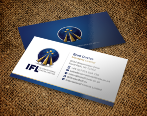 Business Card Design by Brand aid for International Fitness Limited | Design: #9770732