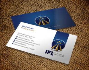 Business Card Design by Brand aid for International Fitness Limited | Design #9782689