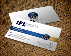 Business Card Design by Brand aid for International Fitness Limited | Design: #9782691
