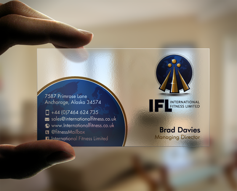 Business Card Design by chandrayaan.creative for International Fitness Limited | Design #9772399