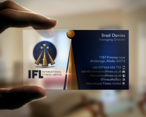 Business Card Design by chandrayaan.creative for International Fitness Limited | Design: #9782451