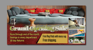 Banner-Design von kamran.gfm für Incredible Rugs and Decor | Design #9747090
