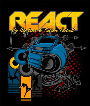Diseño de Camiseta por Glen S para REACT 2013 | Diseño #2110338
