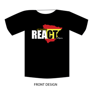 Diseño de Camiseta por NG KIA HUI para REACT 2013 | Diseño #2115560