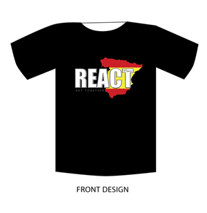 T-shirt Design by NG KIA HUI for REACT 2013 | Design: #2115635