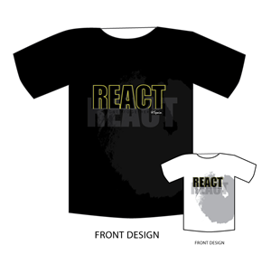 T-shirt Design by NG KIA HUI for REACT 2013 | Design: #2115744