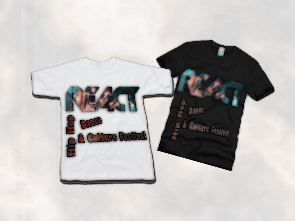 T-shirt Design by simplewishes for REACT 2013 | Design #2111629