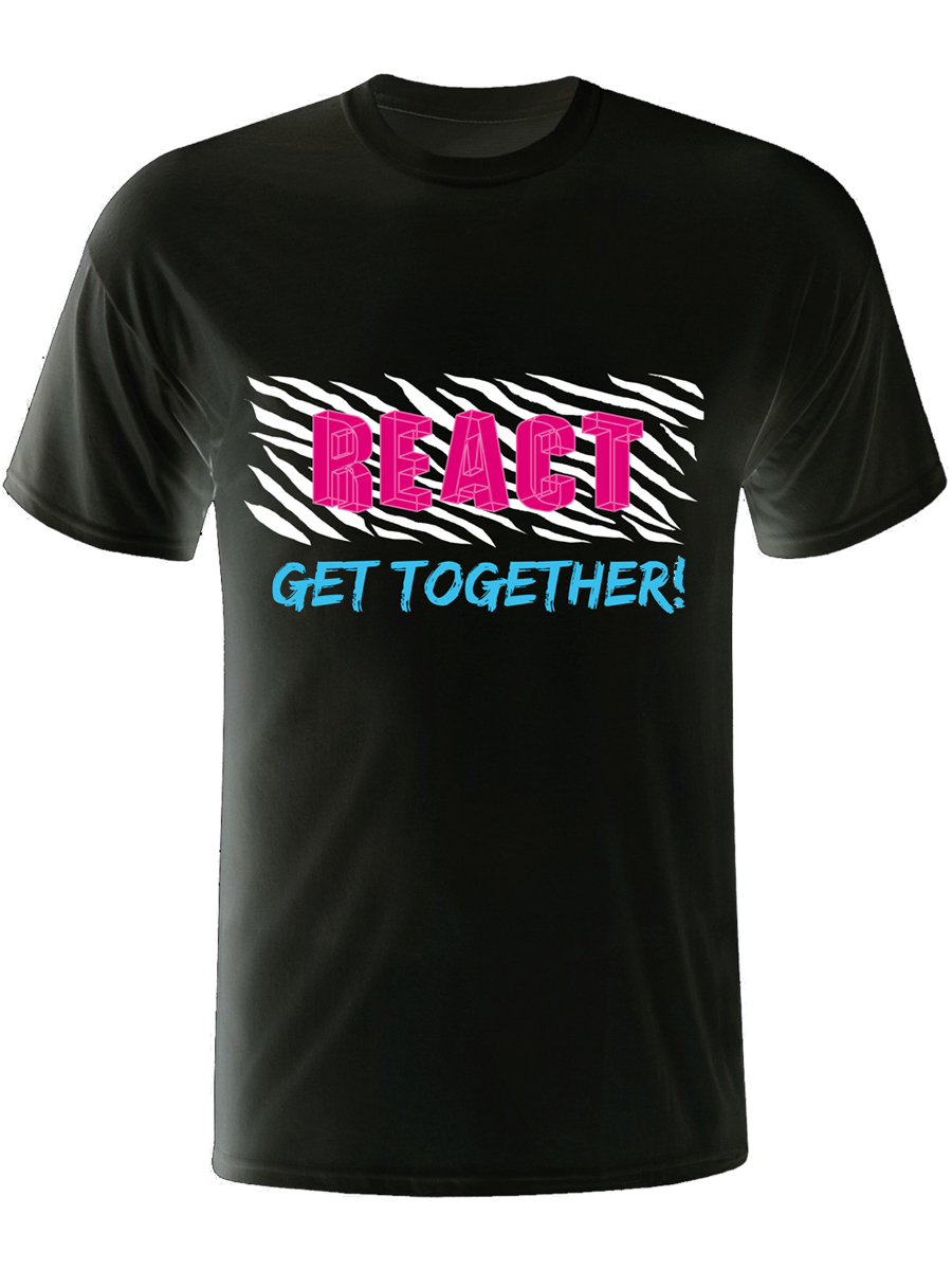 T-shirt Design by Adrian Jabonero for REACT 2013 | Design #2111213