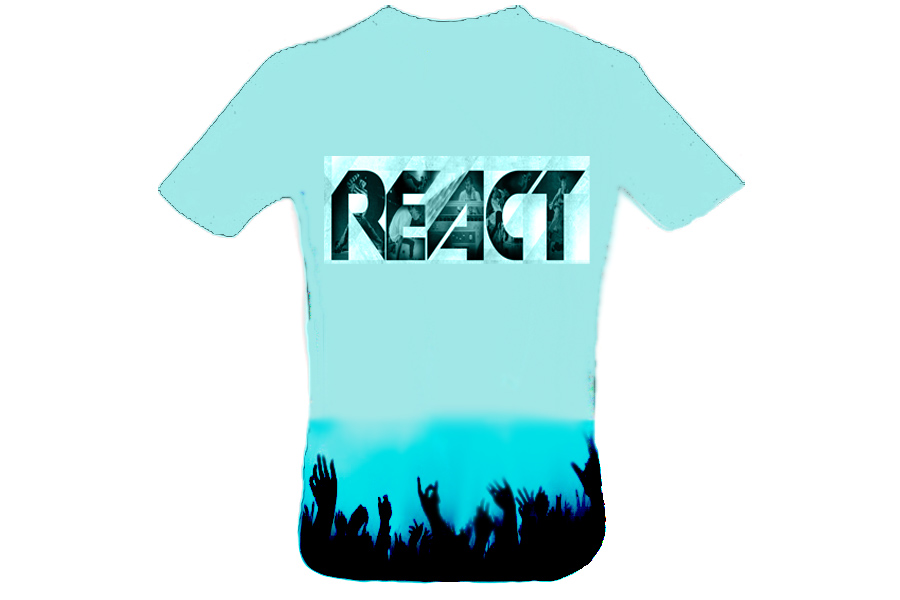 Diseño de Camiseta por apeksha rathi para REACT 2013 | Diseño #2120212