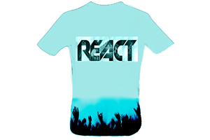 Diseño de Camiseta por apeksha rathi para REACT 2013 | Diseño #2120212