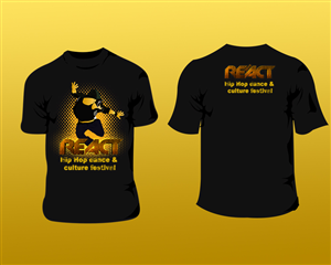 T-shirt Design by Ashok Kumar for REACT 2013 | Design: #2116305