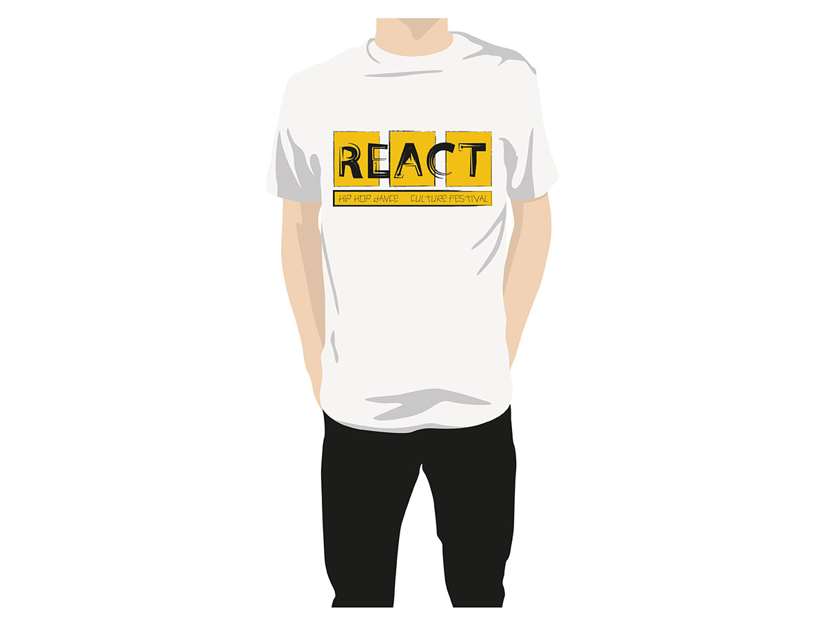 Diseño de Camiseta por Irina  para REACT 2013 | Diseño #2110951
