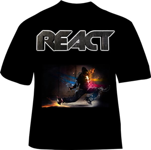 Diseño de Camiseta por mirTech para REACT 2013 | Diseño #2112526