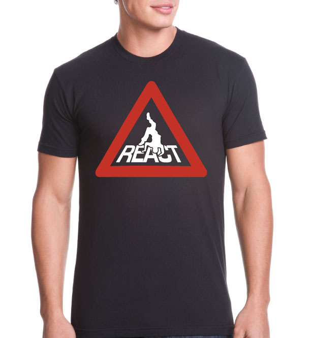 Design de T-shirt par Gitelmonster pour REACT 2013 | Design #2113159