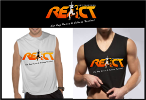 T-shirt Design by Olisoft for REACT 2013 | Design: #2111489
