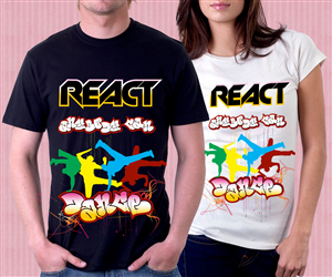 T-shirt Design by sathiyamurthy for REACT 2013 | Design: #2111060