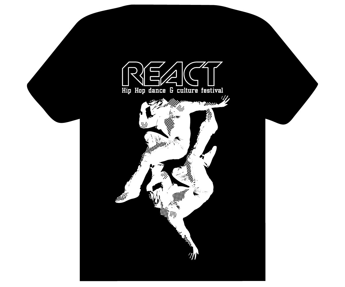 T-shirt Design by Paul for REACT 2013 | Design #2109543