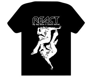 T-shirt Design by Paul for REACT 2013 | Design: #2109543