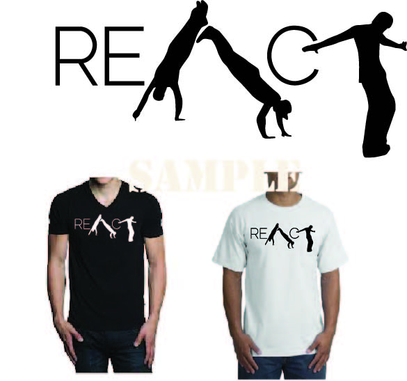 T-shirt Design by Angela for REACT 2013 | Design #2107794