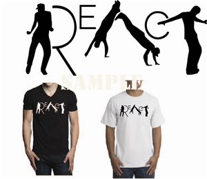 T-shirt Design by Angela for REACT 2013 | Design: #2108019