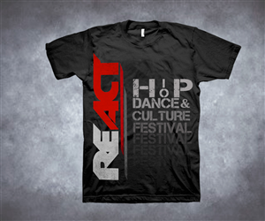 T-shirt Design by TRHZ for REACT 2013 | Design: #2113141