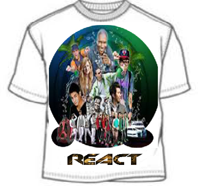 T-shirt Design by Artiest MustbAli for REACT 2013 | Design #2118862