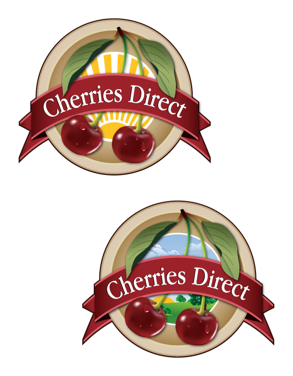 Logo Design by Denise Darnall Design for Fruit at Work Pty Ltd | Design #17481