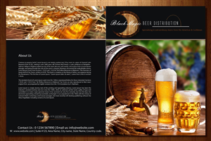 Brochure Design by theblueart for Black Magic Beer Distribution | Design: #2112810