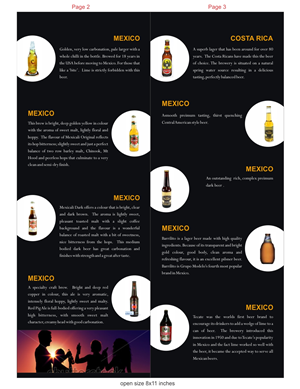 Brochure Design by Ramaling Belkote for Black Magic Beer Distribution | Design: #2112822