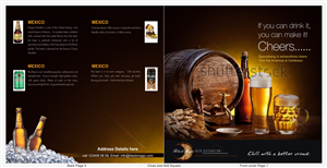 Brochure Design by Ramaling Belkote for Black Magic Beer Distribution | Design: #2115725