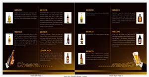 Brochure Design by Ramaling Belkote for Black Magic Beer Distribution | Design: #2115727