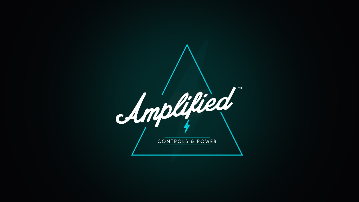 Logo Design by RD Brand Architects for Amplified Controls & Power | Design #10229780
