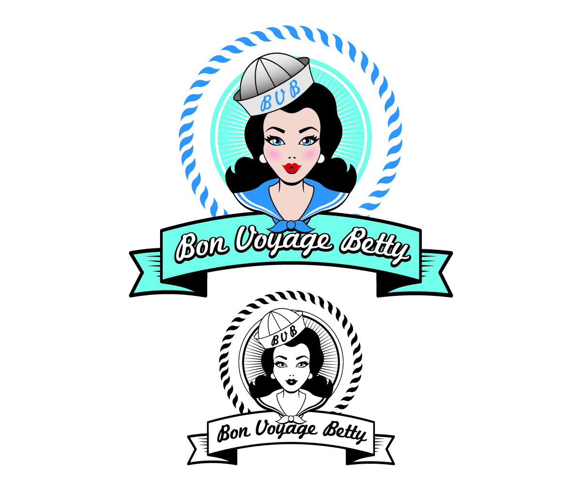Logo Design by R M for Bon Voyage Betty | Design #9881814