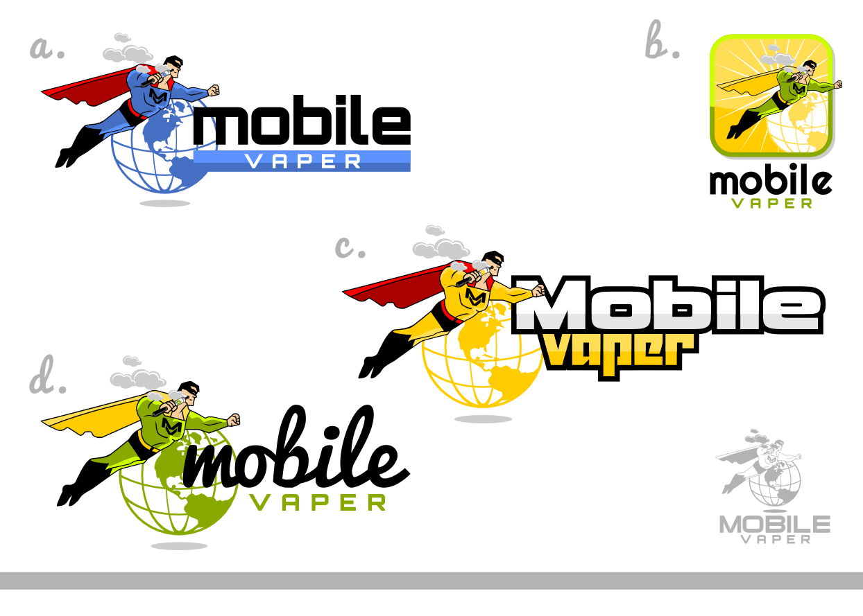 Logo Design by YOS for Mobile Vaper | Design #2135886
