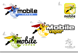 Logo Design by YOS for Mobile Vaper | Design: #2135886