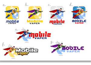 Logo Design by YOS for Mobile Vaper | Design: #2143664