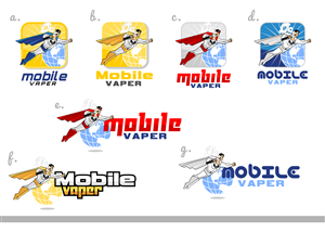Logo Design by YOS for Mobile Vaper | Design: #2154641