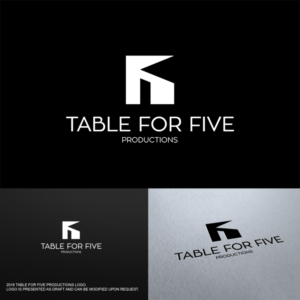 Diseño de Logo por carlomagno para Table For Five Productions | Diseño: #9827661