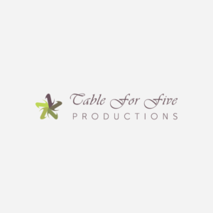 Logo Design by stwebre1a for Table For Five Productions | Design #9732691