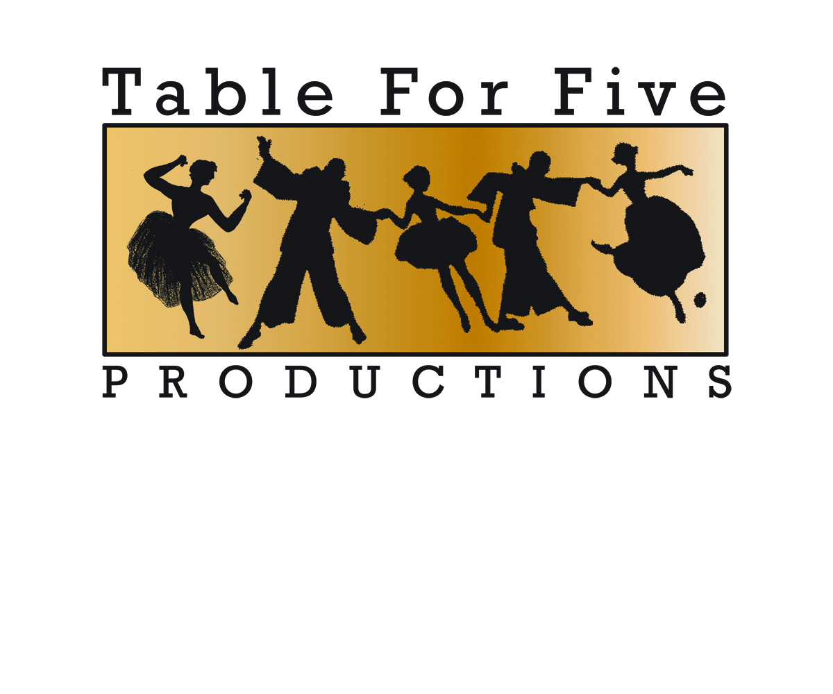 Logo Design by Hot Rod for Table For Five Productions | Design #9763305