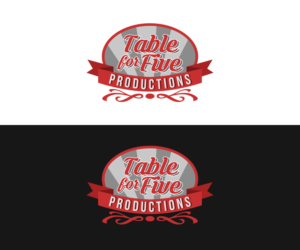 Logo-Design von cheez_O für Table For Five Productions | Design: #9738134
